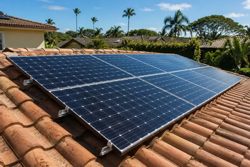 Installation de panneaux solaires à Fourques